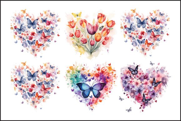 Download Watercolor Floral Butterfly Images - Premium Resources