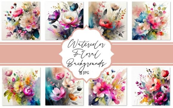 Download Watercolor Floral Backgrounds - Premium Resources